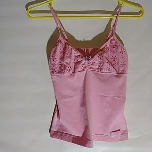 Pink tank top